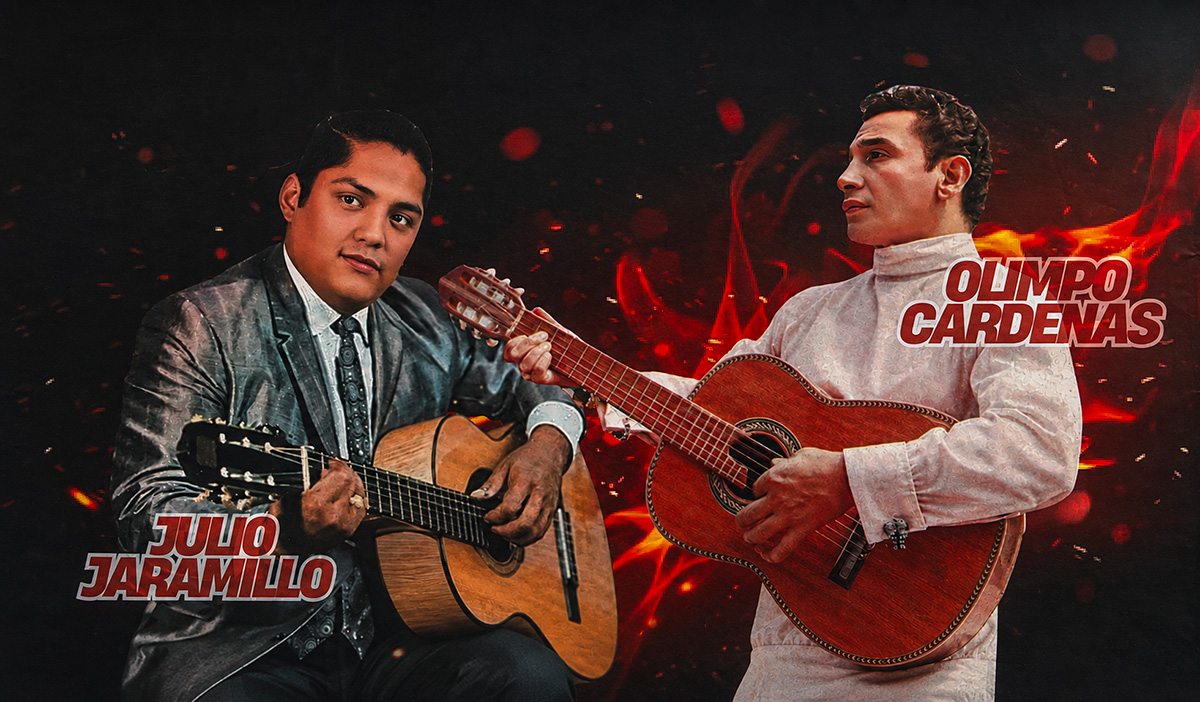 Ambiance latino Tucano BBQ, hommage à Julio Jaramillo et Olimpo Cárdenas